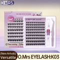 O.MRS K03 False Eyelash Kit – All-in-1 Cluster Lashes, 7-Day Wear, Natural Look, Soft & Lightweight, Bond & Seal Included, Easy Apply bottom