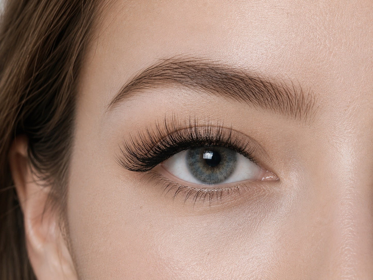 O.MRS cluster lashes after application